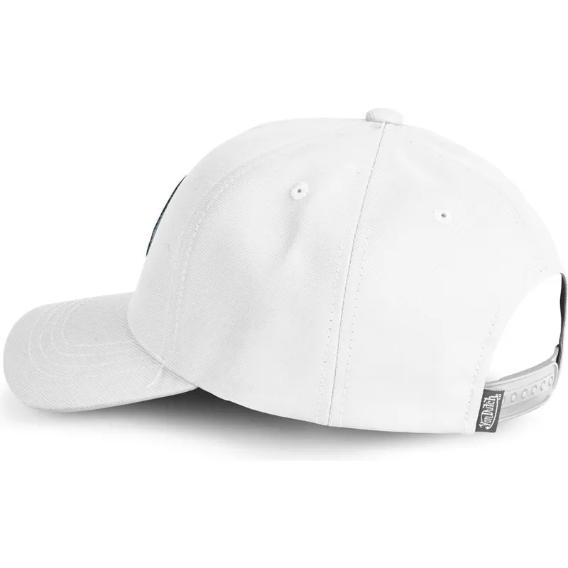weisse-gebogene-snapback-kappe-kustom-kulture-col-whi1-von-von-dutch