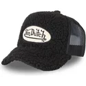 schwarze-trucker-mutze-aus-lammfellimitat-fur1-von-von-dutch
