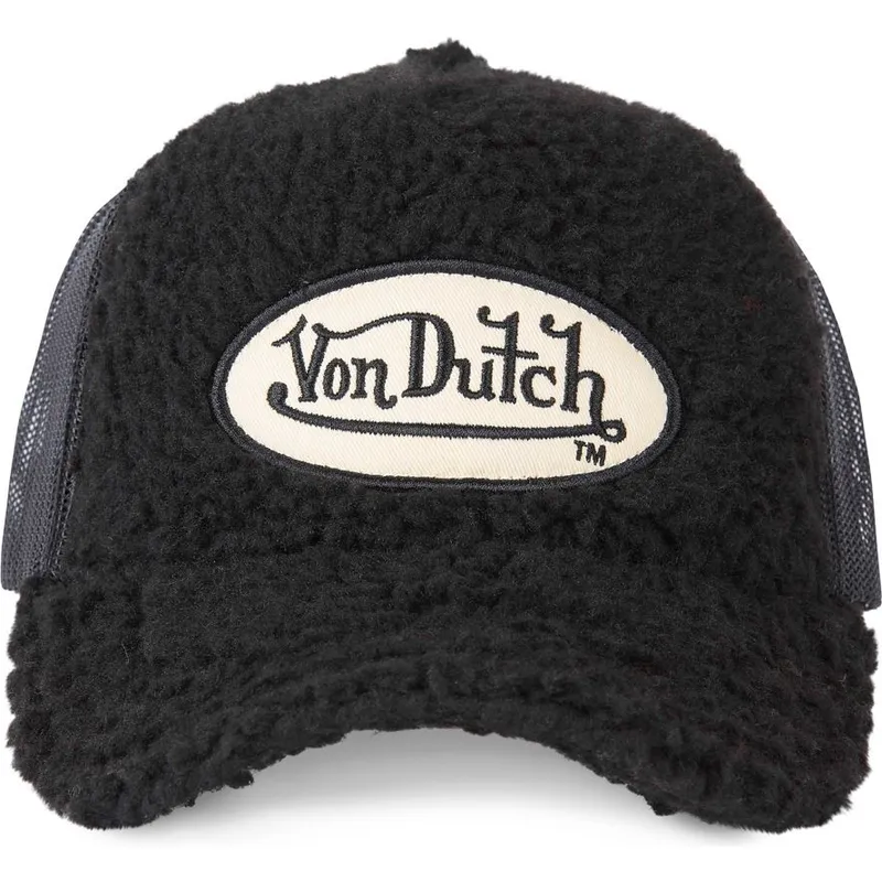 schwarze-trucker-mutze-aus-lammfellimitat-fur1-von-von-dutch