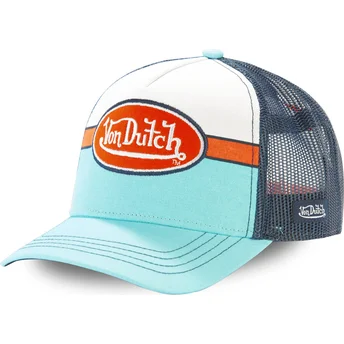 Sapkák ívelt kék snapback , APIL BLU Von Dutch