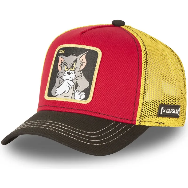 sapkak-ivelt-piros-snapback-to4-tom-looney-tunes-capslab