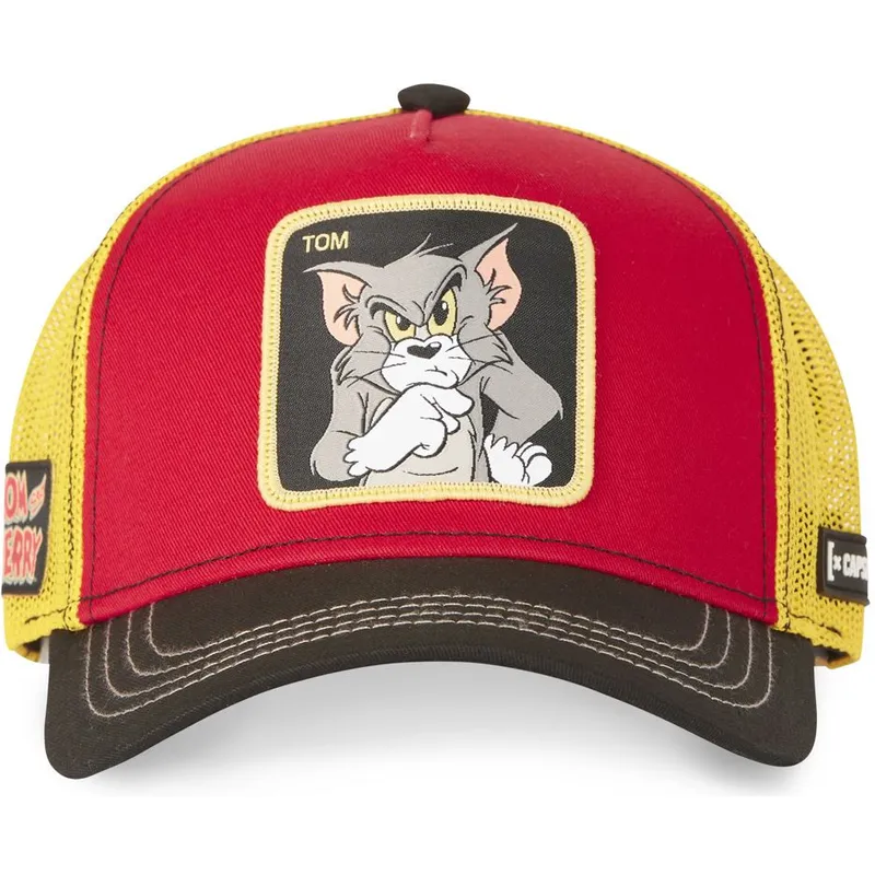 sapkak-ivelt-piros-snapback-to4-tom-looney-tunes-capslab