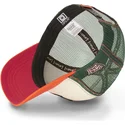 gorra-trucker-beige-grun-und-orange-bugs-bunny-und-daffy-duck-lo2-looney-tunes-von-capslab