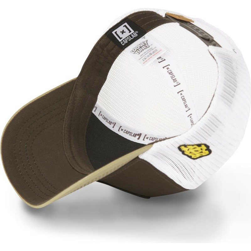 capslab-speedy-gonzales-cas-spe2-looney-tunes-brown-and-white-trucker-hat