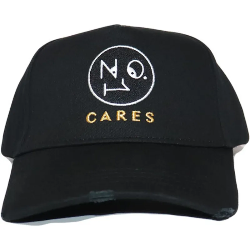 sapkak-ivelt-fekete-allithato-no1-cares-distressed-black-gold-the-no1-face