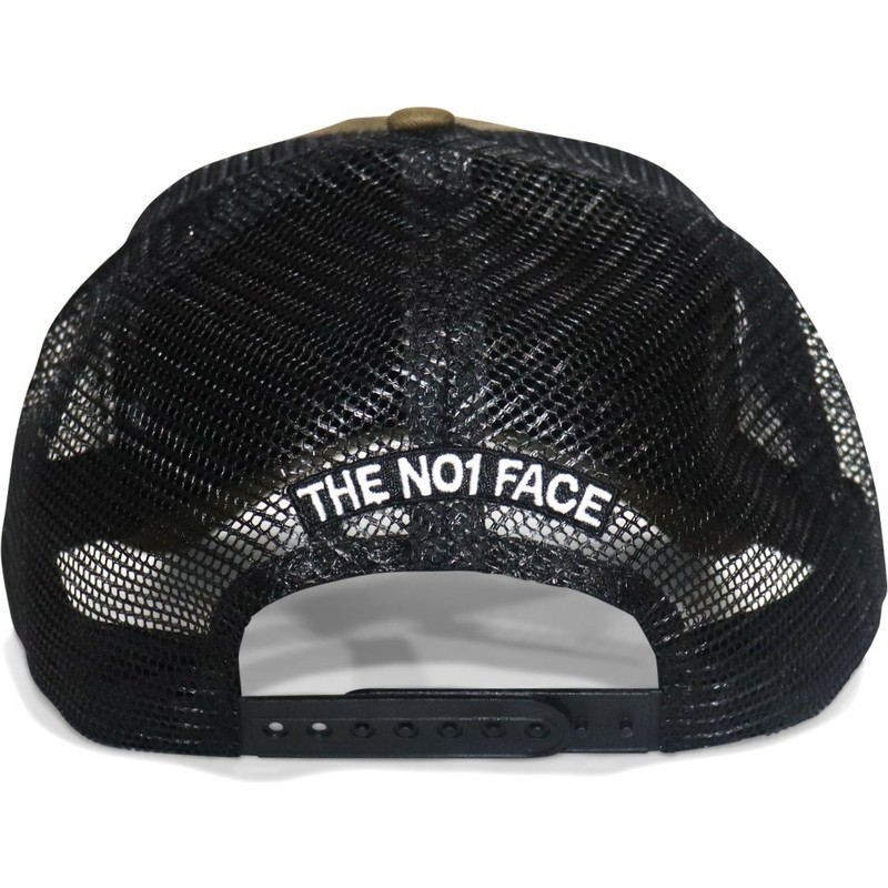the-no1-face-trusts-no1-black-gold-logo-green-and-black-trucker-hat