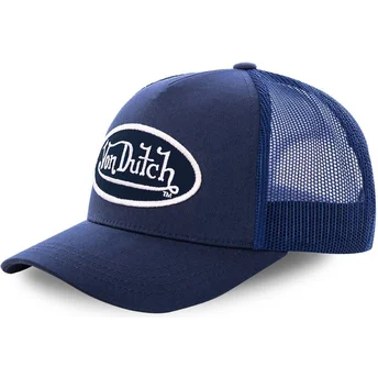 Sapkák ívelt kék snapback COLBLU Von Dutch