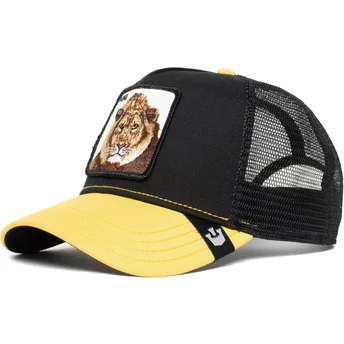Goorin Bros. The King Lion The Farm Black and Yellow Trucker Hat