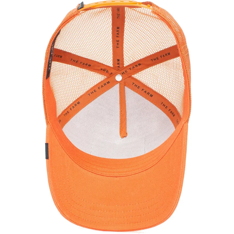 trucker-cap-orange-wolf-the-lone-wolf-the-farm-von-goorin-bros