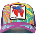 goorin-bros-the-farm-violette-trucker-kappe-siam-kampffisch-fighter-even-betta