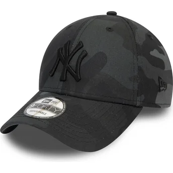 Sapkák ívelt terepmintás állítható pánt 9FORTY League Essential New York Yankees MLB New Era