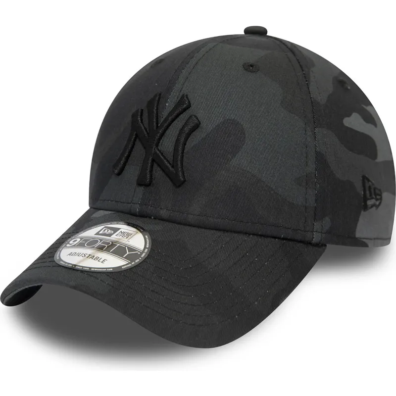 bojd-keps-svart-kamouflage-justerbar-med-svart-logotyp-9forty-league-essential-fran-new-york-yankees-mlb-av-new-era