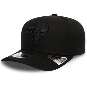 sapkak-ivelt-fekete-snapback-9fifty-tonal-stretch-snap-chicago-bulls-nba-new-era