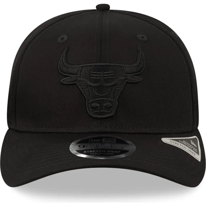 sapkak-ivelt-fekete-snapback-9fifty-tonal-stretch-snap-chicago-bulls-nba-new-era