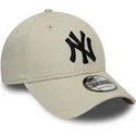 cap-ivelt-bezhov-reguliruema-lenta-negro-9forty-league-essential-new-york-yankees-mlb-new-era