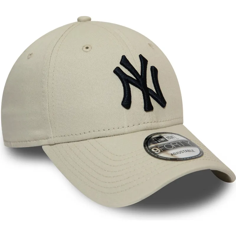 cap-ivelt-bezhov-reguliruema-lenta-negro-9forty-league-essential-new-york-yankees-mlb-new-era