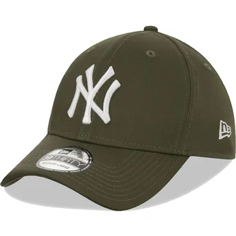 Sapkák ívelt zöld illesztett 39THIRTY League Essential New York Yankees MLB New Era