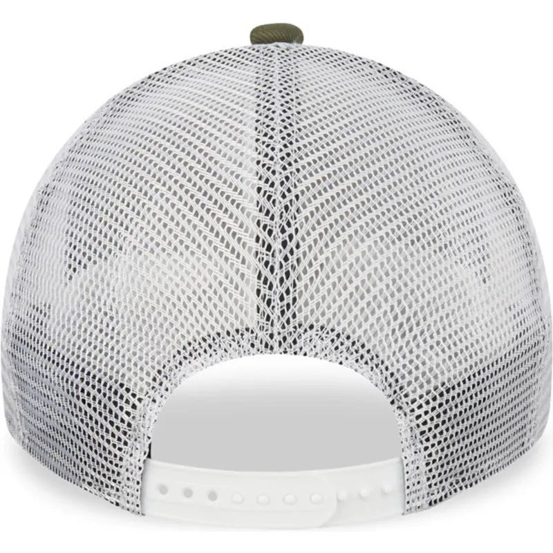 grune-und-weisse-trucker-kappe-9forty-a-frame-der-new-york-yankees-mlb-von-new-era