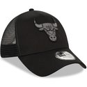 new-era-black-logo-9forty-a-frame-tonal-chicago-bulls-nba-black-trucker-hat