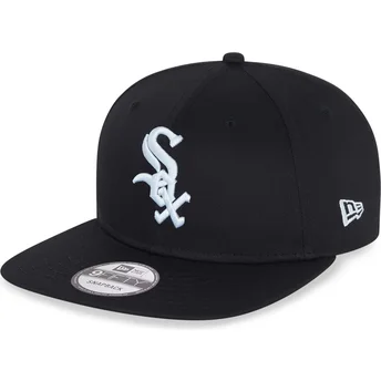 sapkak-lapos-fekete-snapback-9fifty-essential-chicago-white-sox-mlb-new-era