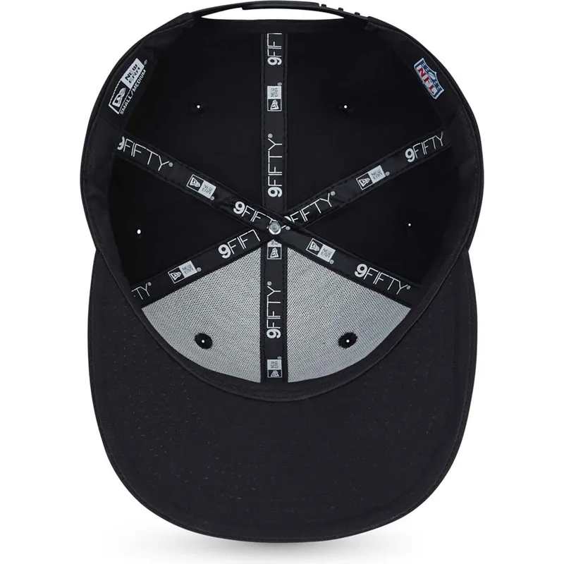 svart-platt-snapback-keps-9fifty-essential-fran-las-vegas-raiders-nfl-av-new-era