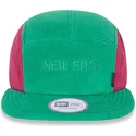 verstellbare-grun-rosa-camper-polartec-fleece-flatcap-von-new-era