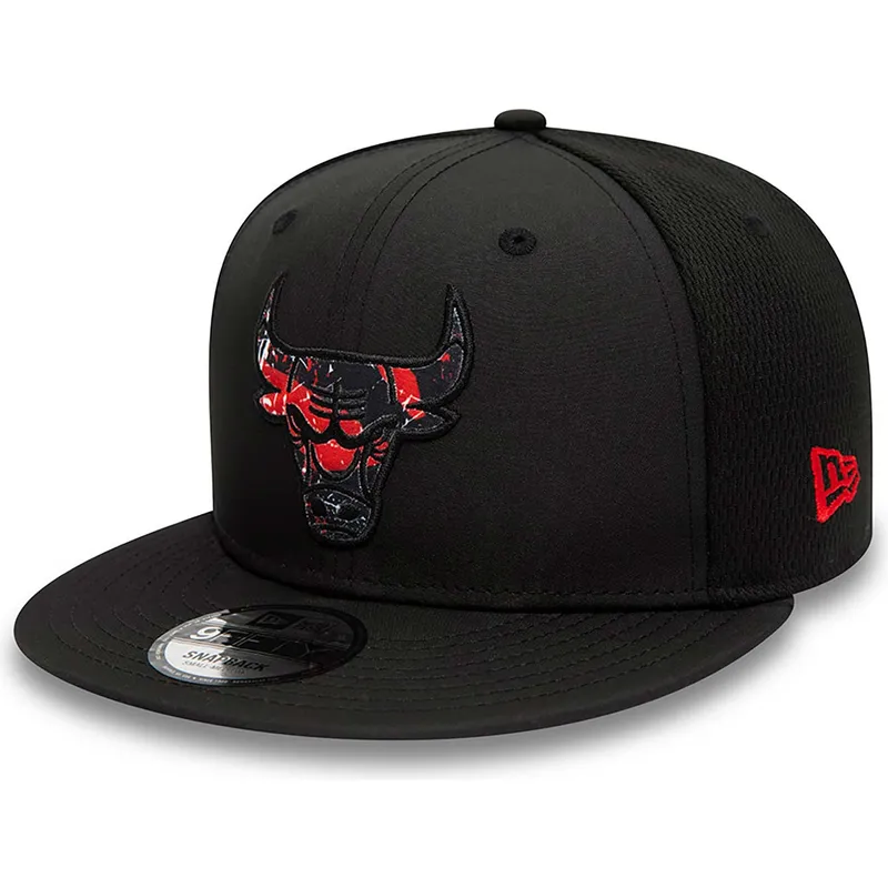 sapkak-lapos-fekete-snapback-9fifty-print-infill-chicago-bulls-nba-new-era