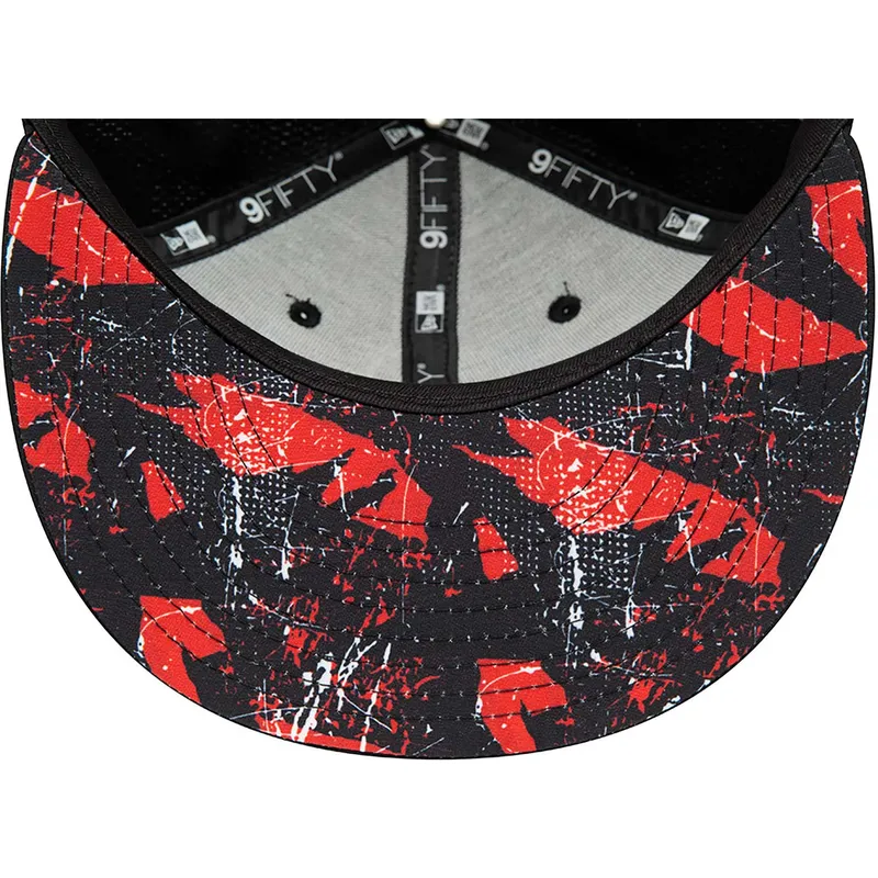 sapkak-lapos-fekete-snapback-9fifty-print-infill-chicago-bulls-nba-new-era