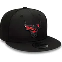 sapkak-lapos-fekete-snapback-9fifty-print-infill-chicago-bulls-nba-new-era