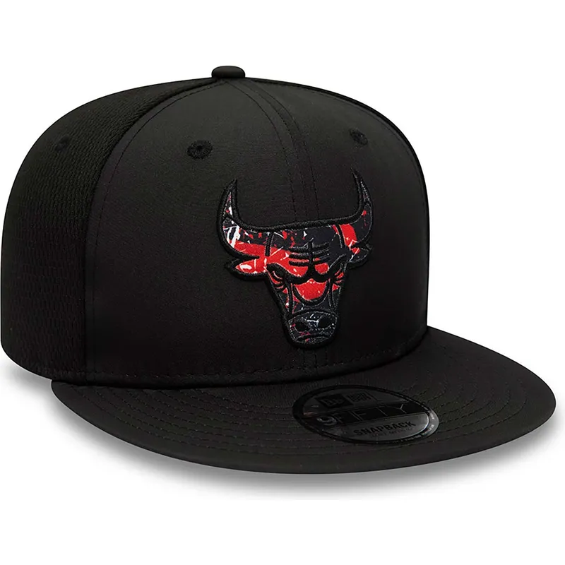 sapkak-lapos-fekete-snapback-9fifty-print-infill-chicago-bulls-nba-new-era