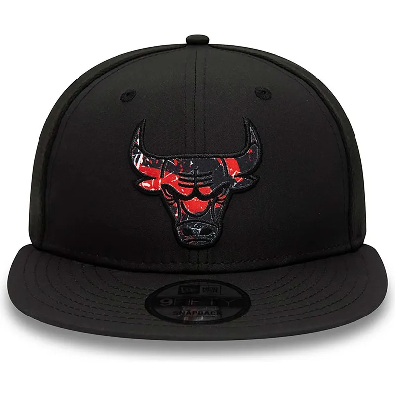 sapkak-lapos-fekete-snapback-9fifty-print-infill-chicago-bulls-nba-new-era