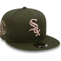 sapkak-lapos-zold-snapback-rosa-9fifty-side-patch-chicago-white-sox-mlb-new-era