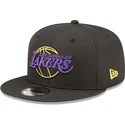 los-angeles-lakers-nba-new-era-9fifty-neon-pack-schwarze-snapback-kappe