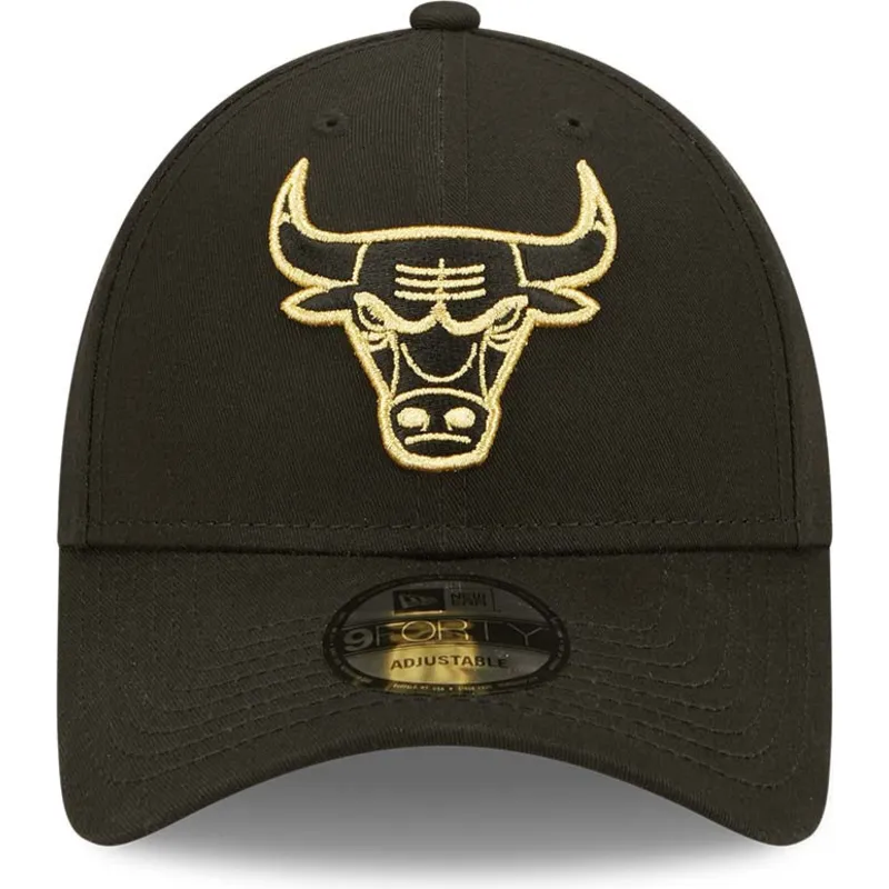 sapkak-ivelt-fekete-allithato-pant-dorado-9forty-metallic-chicago-bulls-nba-new-era
