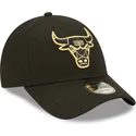 cap-ivelt-cheren-reguliruema-lenta-dorado-9forty-metallic-chicago-bulls-nba-new-era