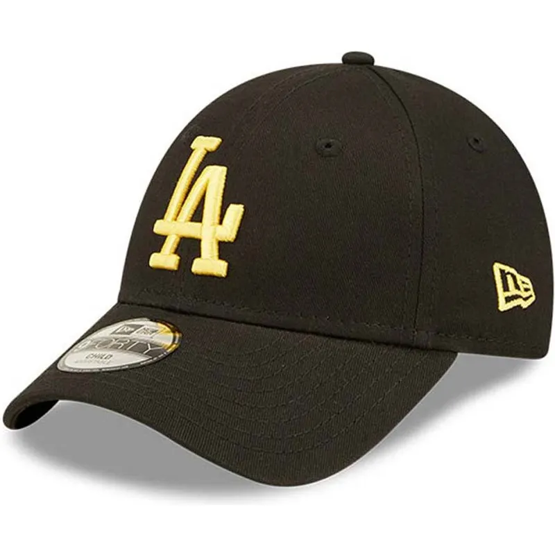 sapkak-ivelt-fekete-allithato-gyereknek-dorado-9forty-league-essential-los-angeles-dodgers-mlb-new-era