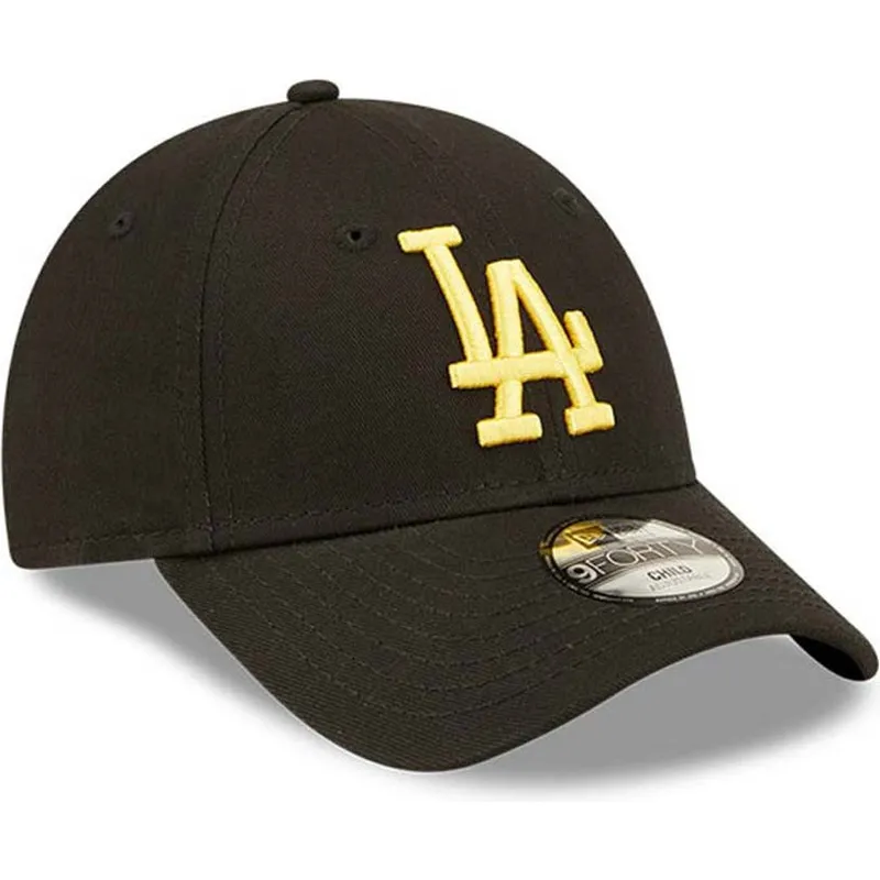 sapkak-ivelt-fekete-allithato-gyereknek-dorado-9forty-league-essential-los-angeles-dodgers-mlb-new-era