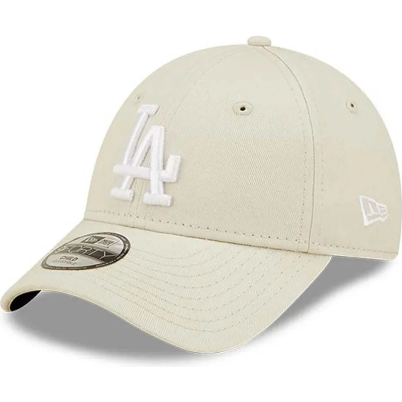 sapkak-ivelt-bezs-allithato-gyereknek-9forty-league-essential-los-angeles-dodgers-mlb-new-era