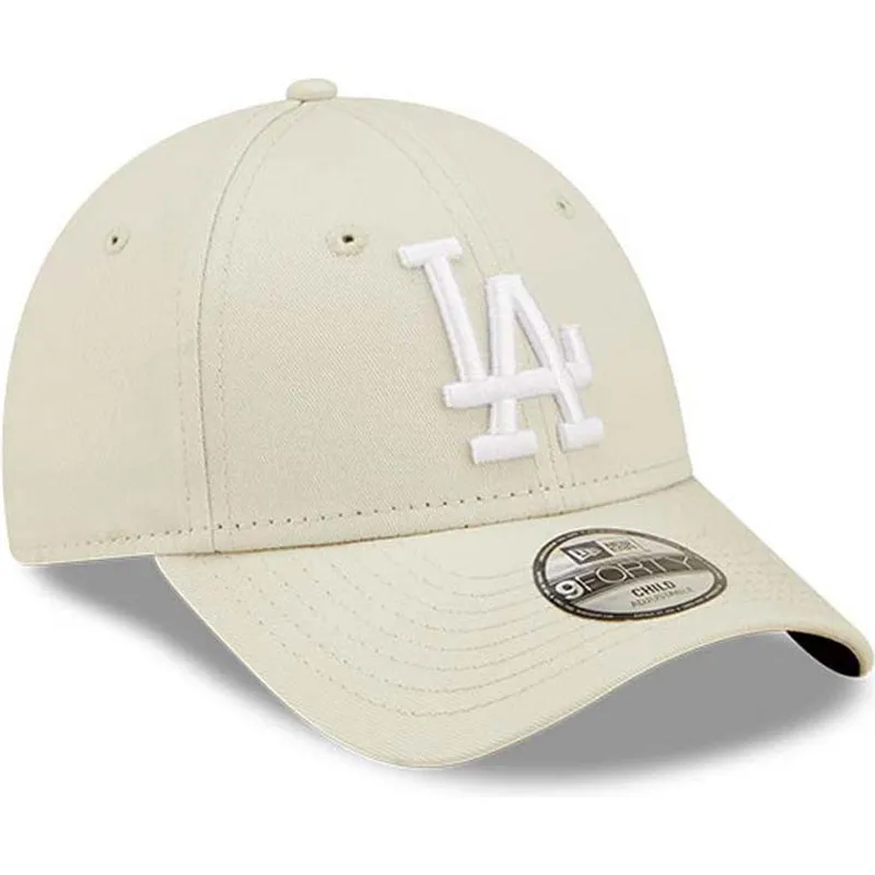 sapkak-ivelt-bezs-allithato-gyereknek-9forty-league-essential-los-angeles-dodgers-mlb-new-era