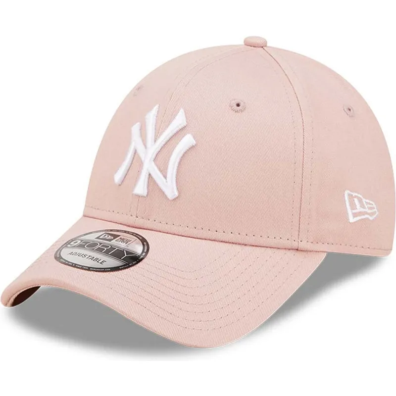 sapkak-ivelt-rozsaszin-allithato-9forty-league-essential-new-york-yankees-mlb-new-era
