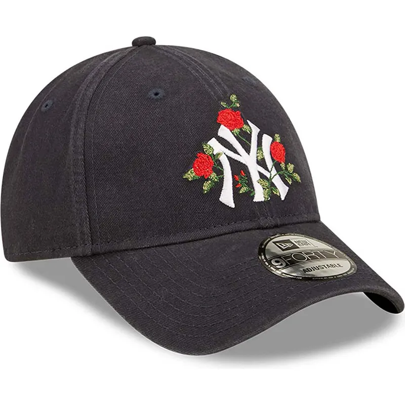 sapkak-ivelt-sotetkek-allithato-9forty-flower-new-york-yankees-mlb-new-era