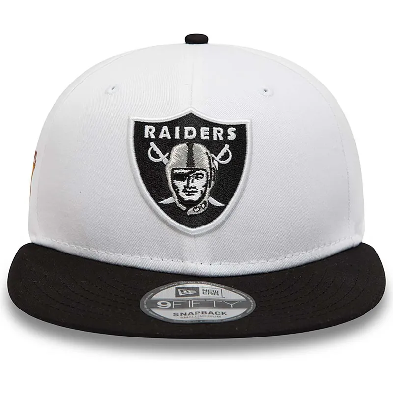 sapkak-lapos-feher-snapback-9fifty-crown-patches-super-bowl-xv-las-vegas-raiders-nfl-new-era