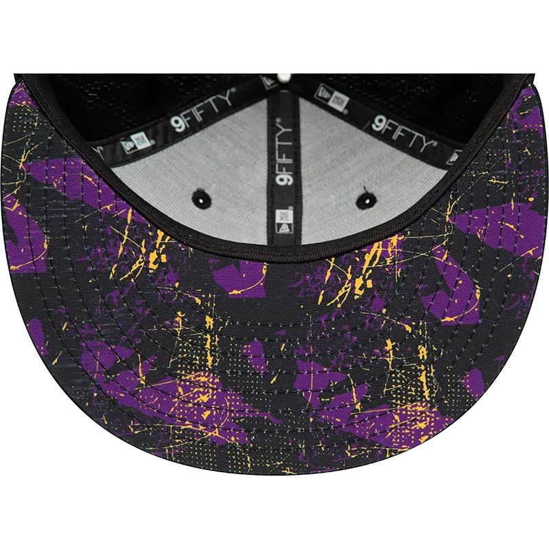 sapkak-lapos-fekete-snapback-9fifty-print-infill-los-angeles-lakers-nba-new-era
