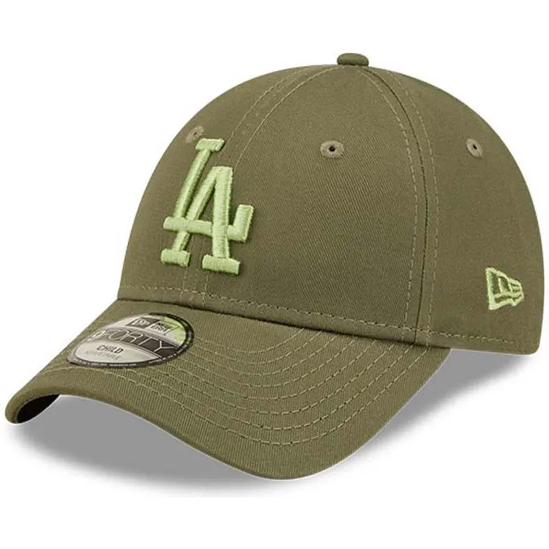 sapkak-ivelt-zold-allithato-gyereknek-9forty-league-essential-los-angeles-dodgers-mlb-new-era