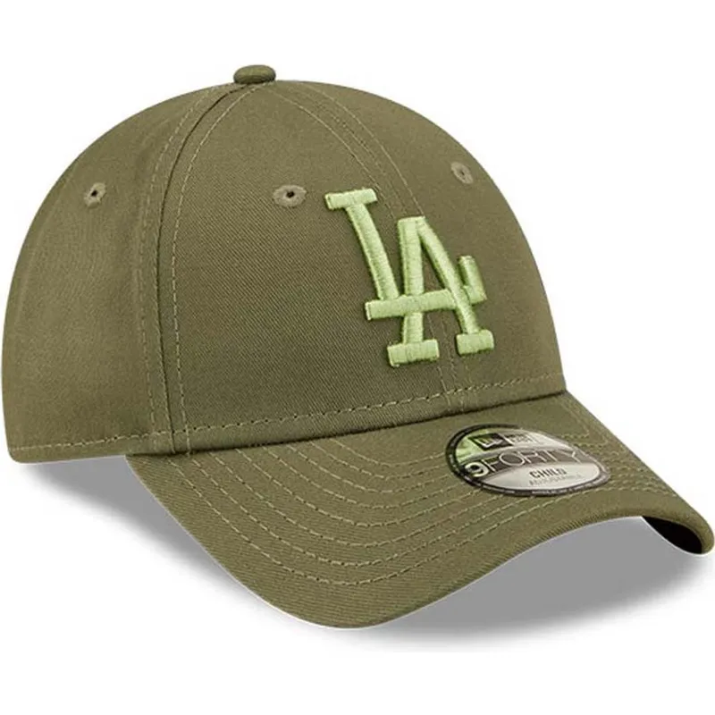 sapkak-ivelt-zold-allithato-gyereknek-9forty-league-essential-los-angeles-dodgers-mlb-new-era