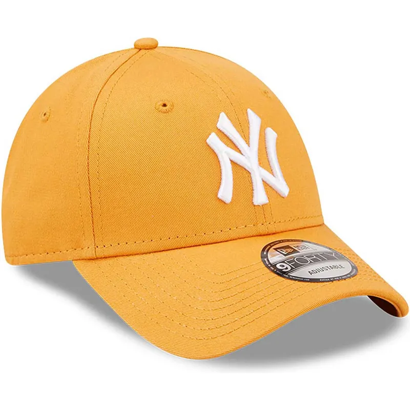sapkak-ivelt-narancssarga-allithato-9forty-league-essential-new-york-yankees-mlb-new-era