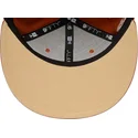 braune-snapback-kappe-9fifty-side-patch-der-detroit-tigers-mlb-von-new-era