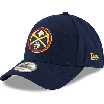 Cap ívelt тъмносин регулируема лента 9FORTY The League Denver Nuggets NBA New Era