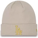 sapkak-bezs-dorado-cuff-metallic-los-angeles-dodgers-mlb-new-era