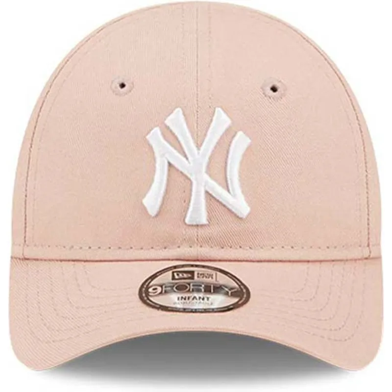sapkak-ivelt-rozsaszin-allithato-gyereknek-9forty-league-essential-new-york-yankees-mlb-new-era